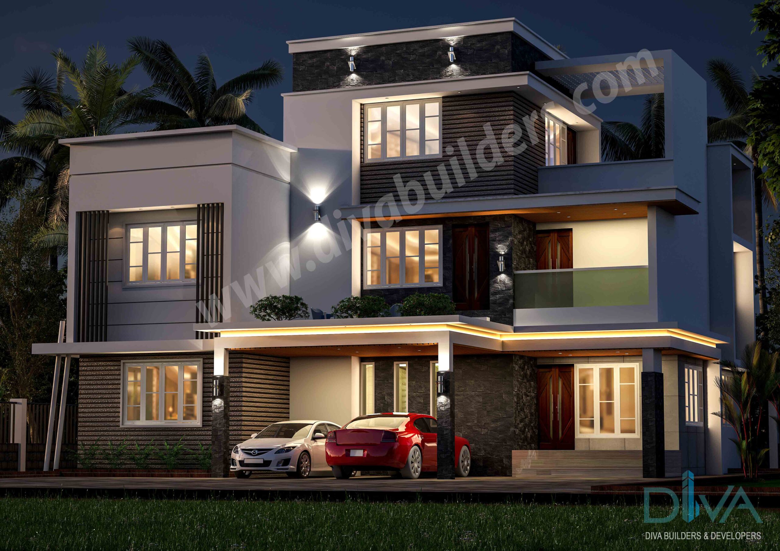 Premium Luxury Villa Near NH bypass,Kolassery,Thalassery