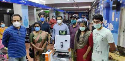 കോവിഡ് രോഗികളിലേക്ക് ‘റോബോട്ടിക് മാജിക്കുമായി’ എൻജിനീയറിംഗ് കോളേജ് വിദ്യാർത്ഥികൾ