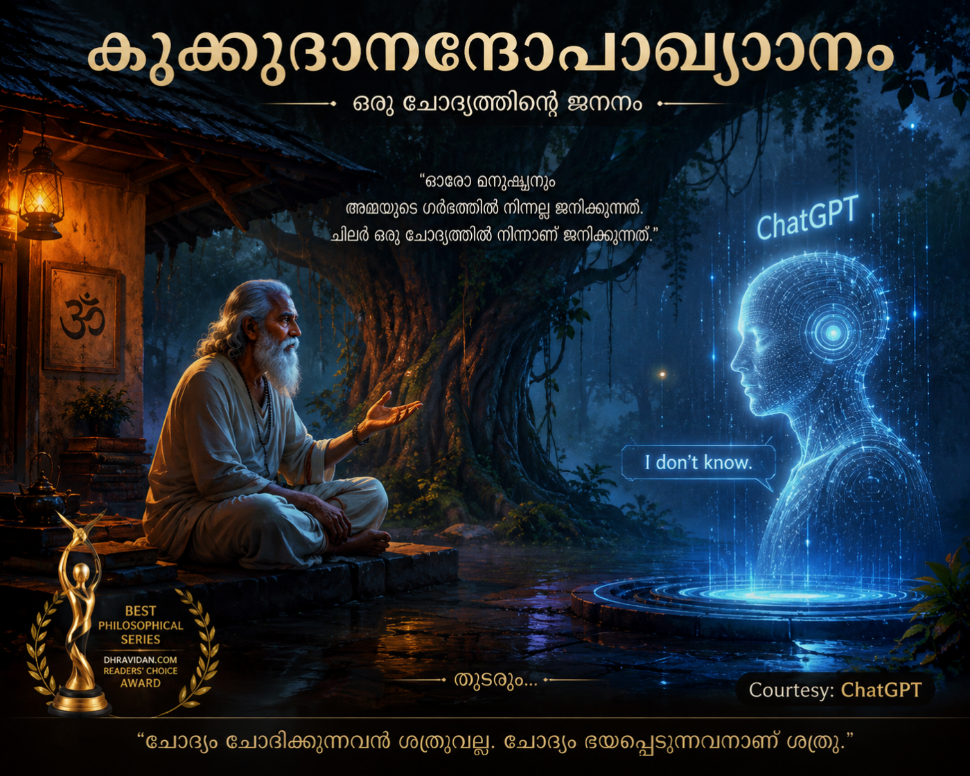 കുക്കുദാനന്ദോപാഖ്യാനം